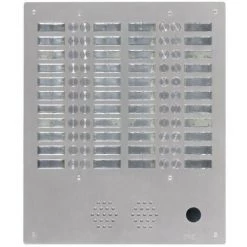 URMET Plaque Inox 44Bp 4R Ptt (AX4044)