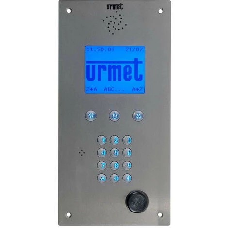 URMET Def Tel Graph Inox Clavier Aut (DATEG/IC5) 3 URMET Def Tel Graph Inox Clavier Aut (DATEG/IC5)