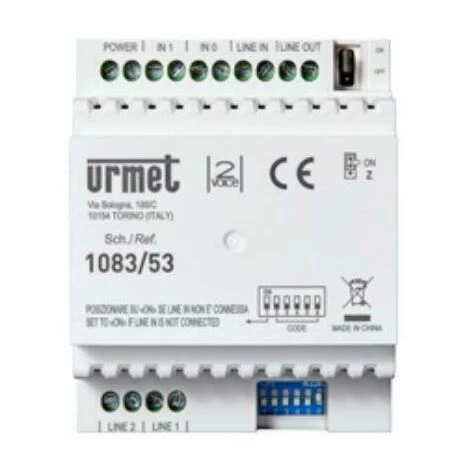 Urmet Colonne Distributeur 2voice 1083/53 3 Urmet Colonne Distributeur 2voice 1083/53