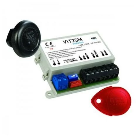 Kit Contrôle D'accès Pour Résidence Via Micro-centrale Autonome VIGIK - URMET VIT25M 4 Kit Contrôle D'accès Pour Résidence Via Micro-centrale Autonome VIGIK - URMET VIT25M – Image 2