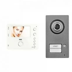 Interphone Vidéo URMET Kit Mains-libres Mini Note 2 - URMET 1722/93