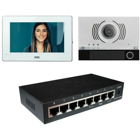 Kit Extensible Vidéophone Urmet Villa IP Série Alpha Et Basic 1060/644 3 Kit Extensible Vidéophone Urmet Villa IP Série Alpha Et Basic 1060/644