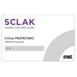 Carte De Contrôle D'accès Urmet Pour 5 Clés Propriétaire 1086/205