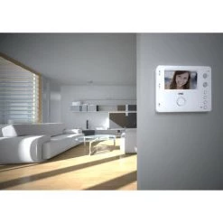 Moniteur Vidéo Couleur Mains-Libres WIFI MIRO Blanc - URMET 1750/16WF -URMET Soldes 63967056 2