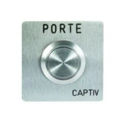 Gravure S/plaque Inox 1 Terme - URMET 9904